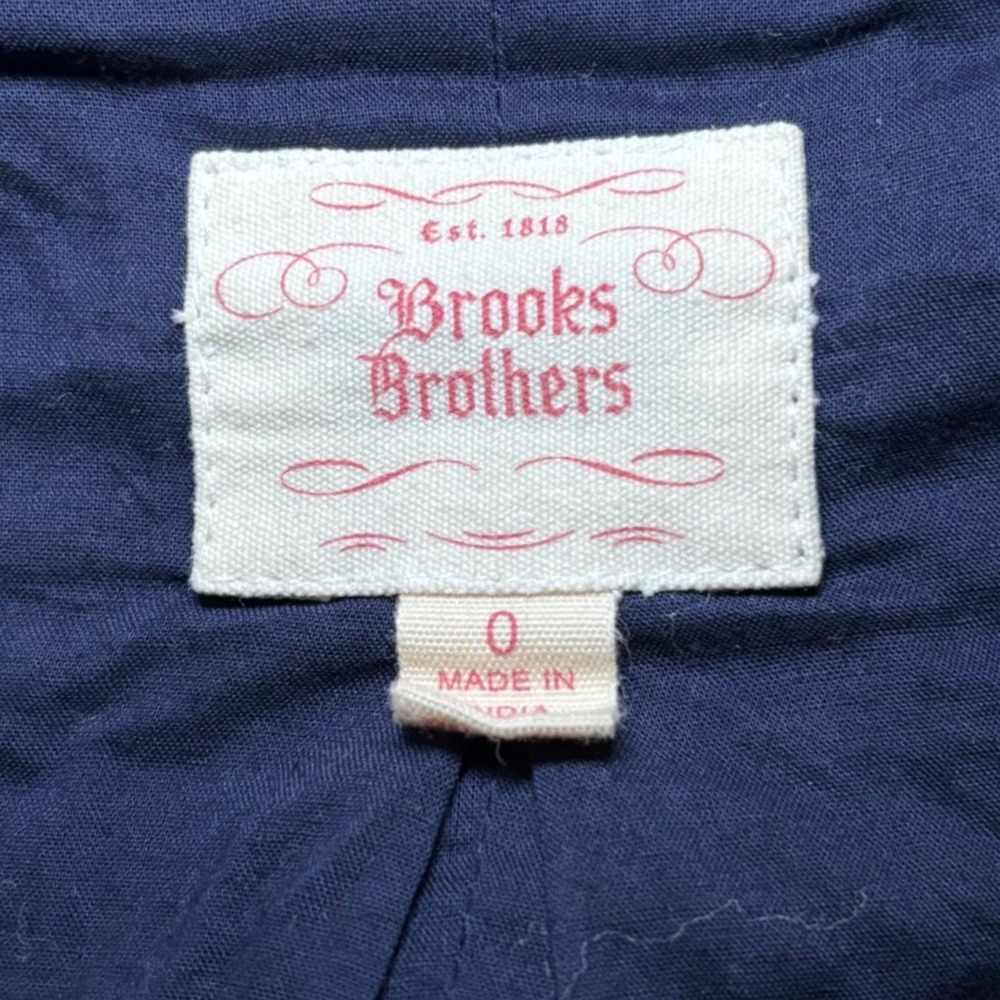 Brooks Brothers Patchwork Plaid Blazer Madras Preppy Jacket Size 0 Academia XS - Picture 6 of 14